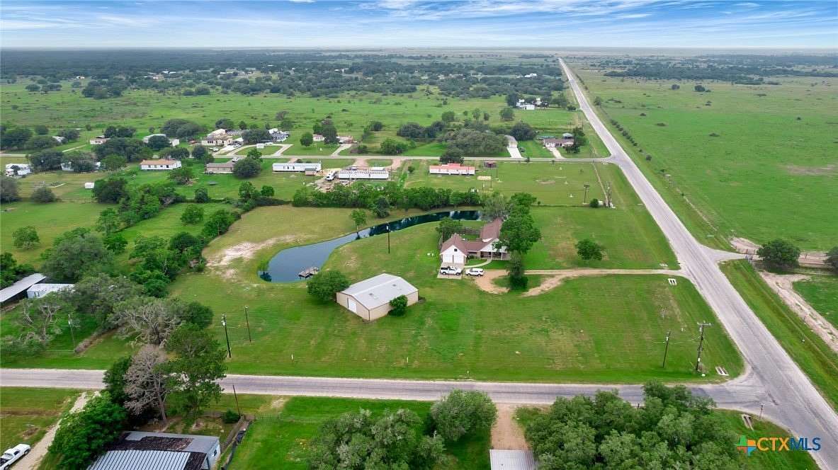 3.8 Acres of Land with Home for Sale in Inez, Texas