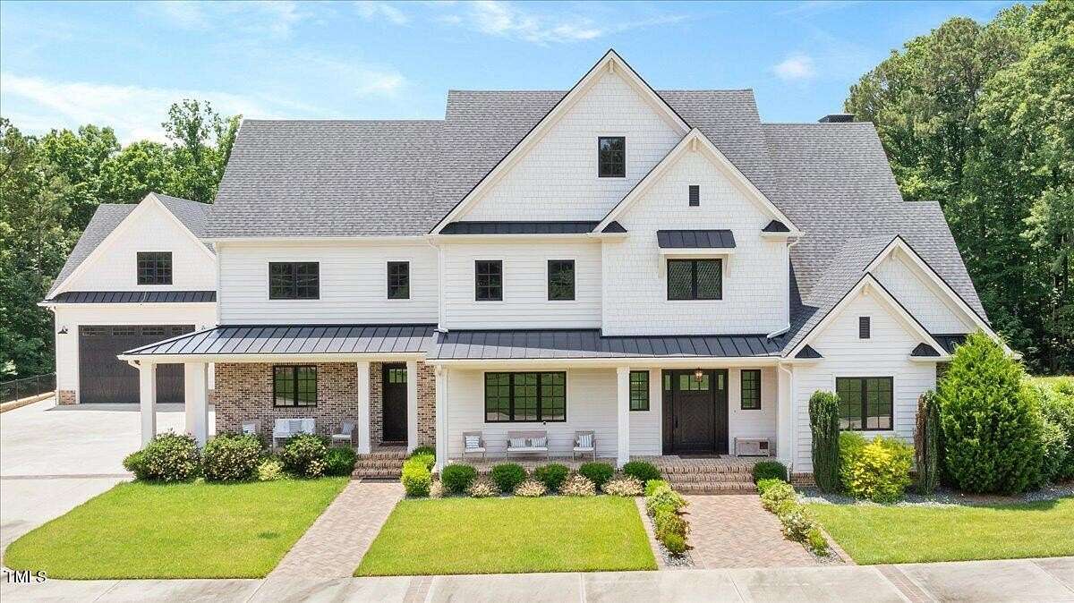 6.7 Acres of Residential Land with Home for Sale in Wake Forest, North Carolina