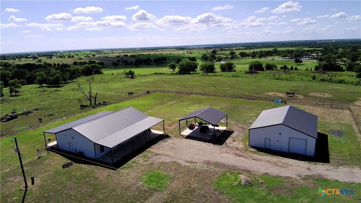 25.5 Acres of Agricultural Land with Home for Sale in Mart, Texas