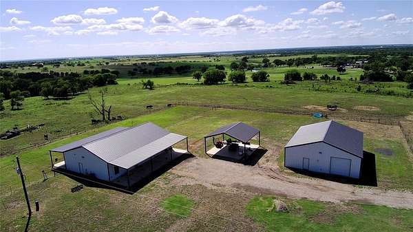 25.5 Acres of Agricultural Land with Home for Sale in Mart, Texas