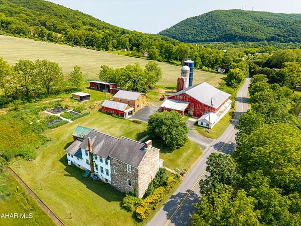 45.7 Acres of Agricultural Land with Home for Sale in Everett, Pennsylvania