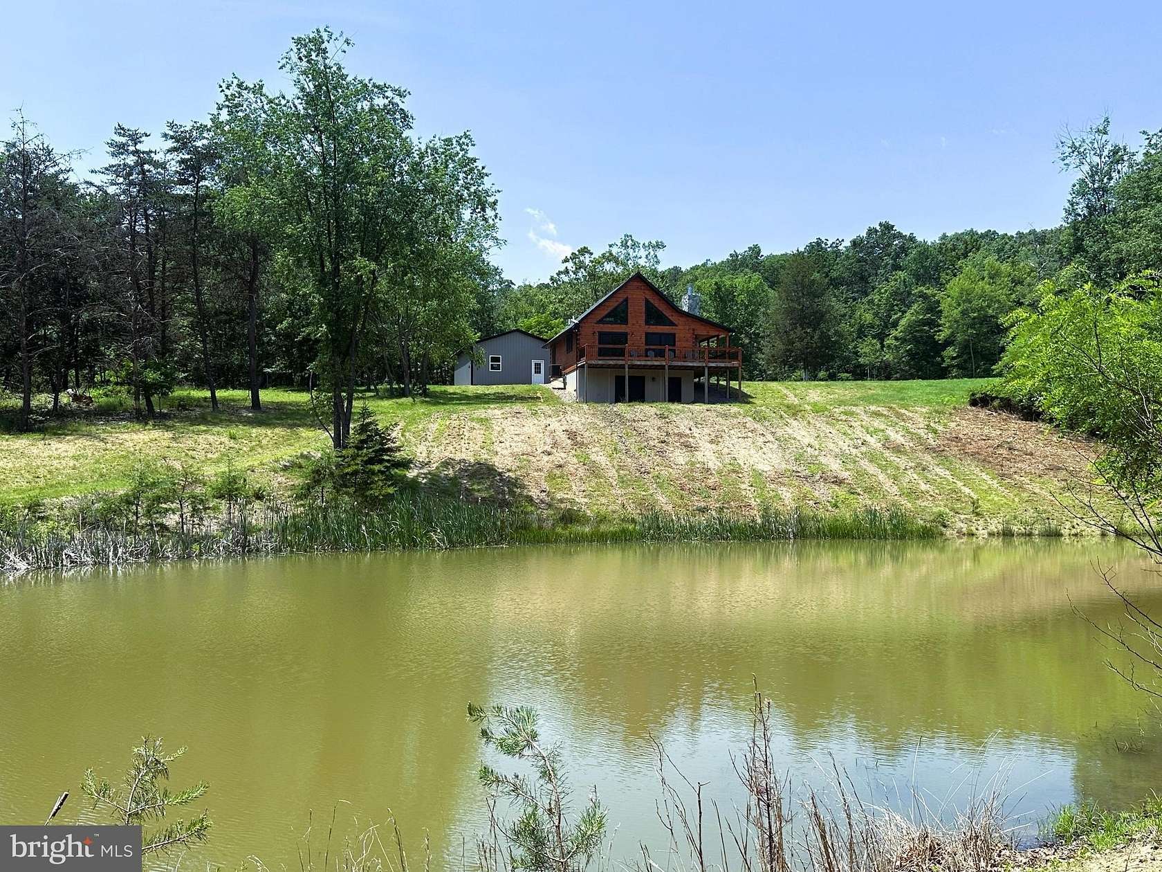 20.2 Acres of Recreational Land with Home for Sale in Springfield, West Virginia