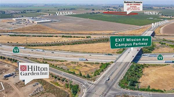 19.6 Acres of Agricultural Land for Sale in Merced, California