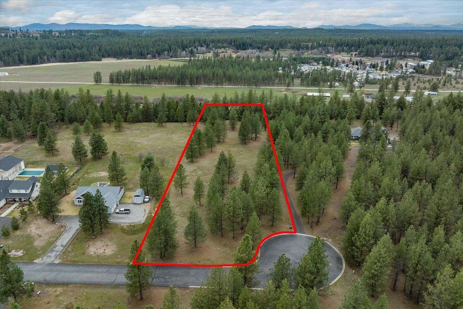 2.4 Acres of Land for Sale in Chattaroy, Washington