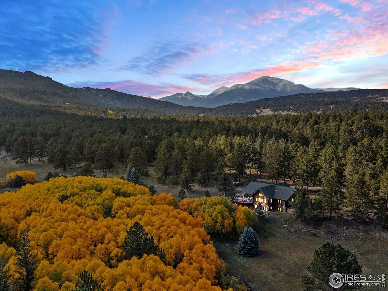 22.3 Acres of Recreational Land with Home for Sale in Lyons, Colorado