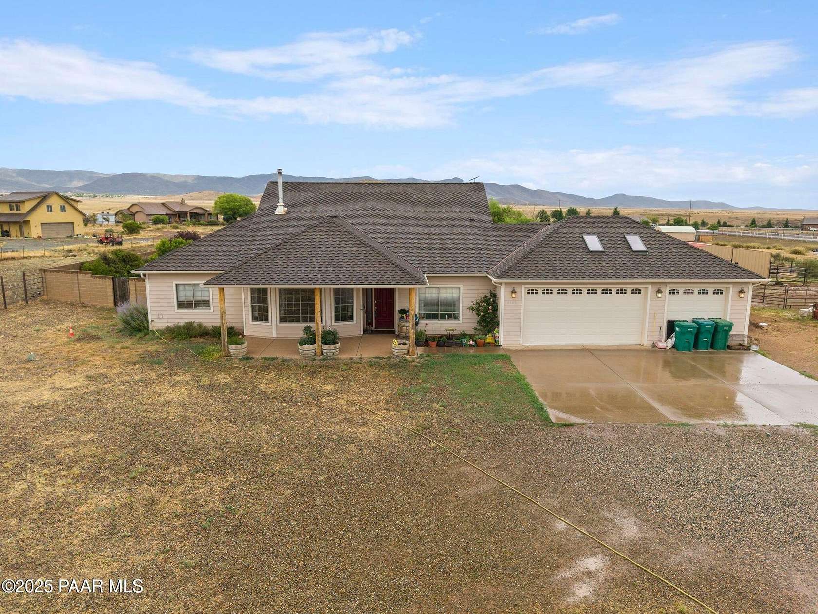 3 Acres of Residential Land with Home for Sale in Prescott Valley, Arizona
