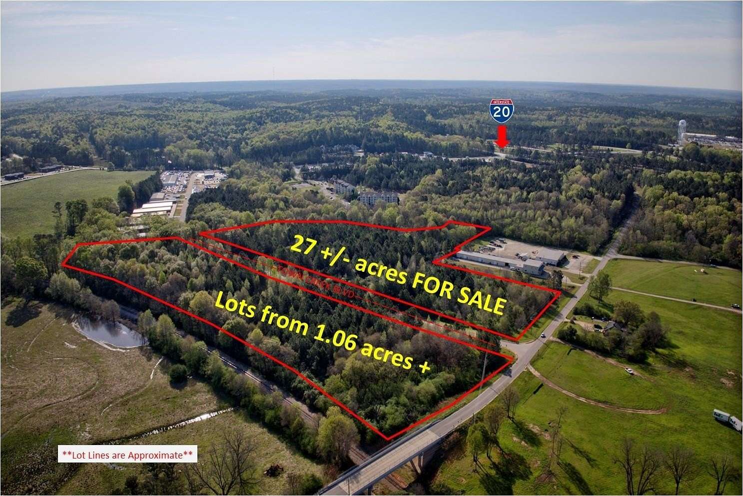 27.9 Acres of Mixed-Use Land for Sale in Greensboro, Georgia