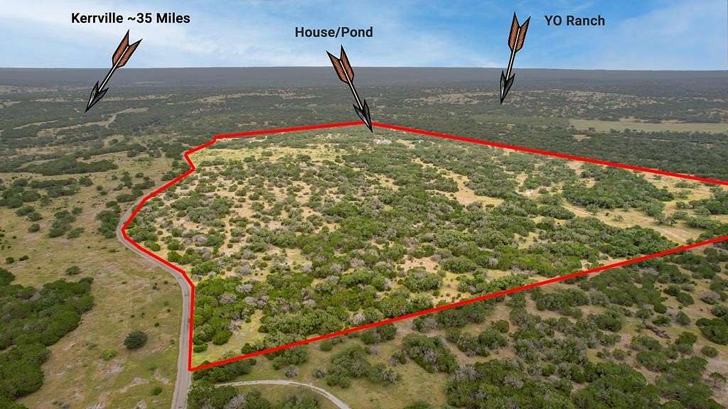 121 Acres of Improved Recreational Land for Sale in Mountain Home, Texas