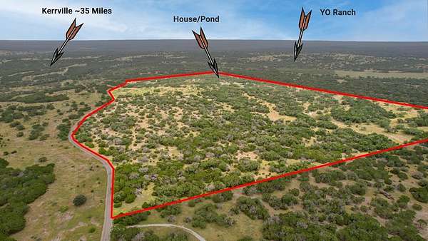 121 Acres of Improved Recreational Land for Sale in Mountain Home, Texas