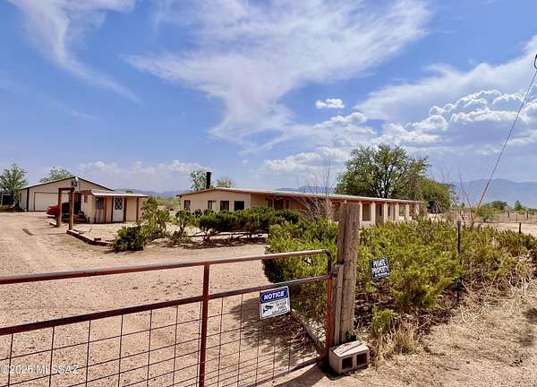 2.67 Acres of Residential Land with Home for Sale in Willcox, Arizona
