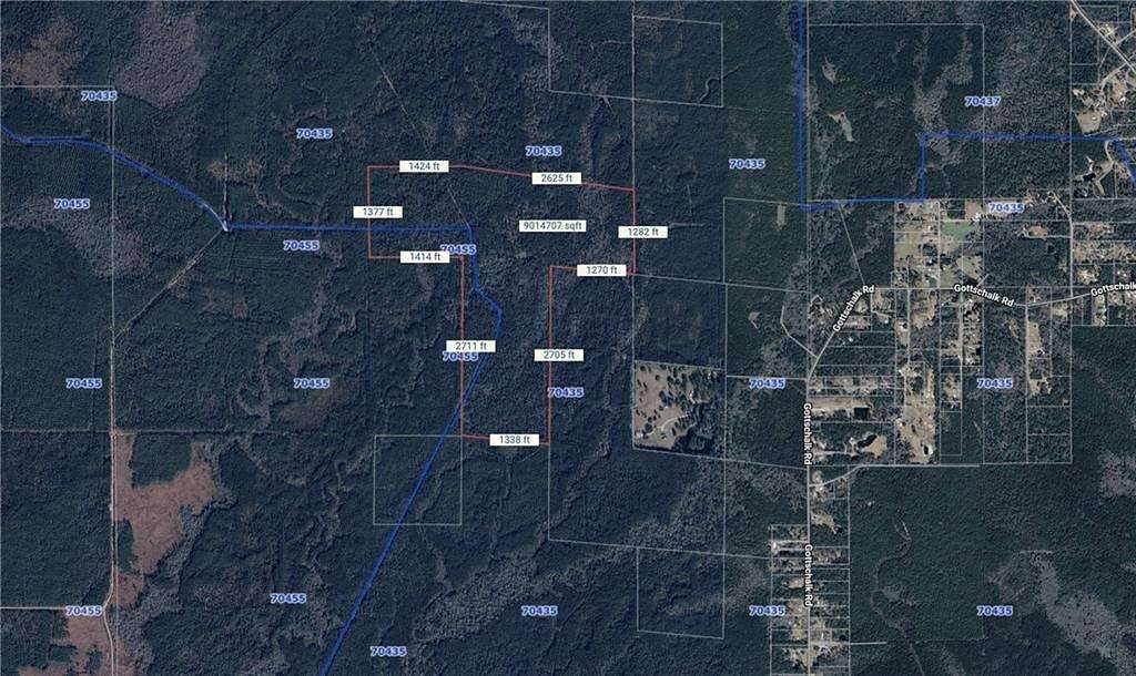 200 Acres of Recreational Land for Sale in Robert, Louisiana