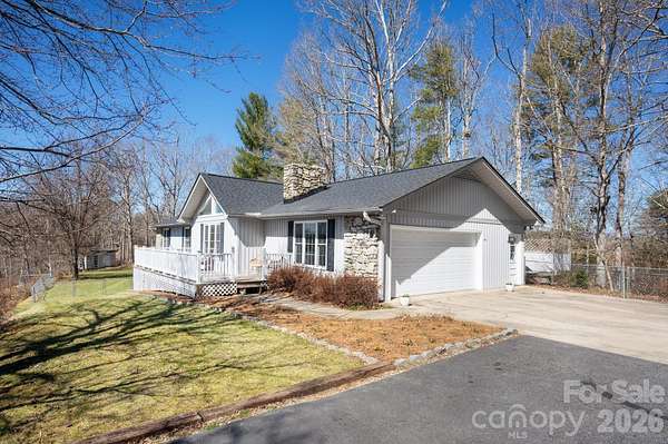 1.5 Acres of Residential Land with Home for Sale in Weaverville, North Carolina