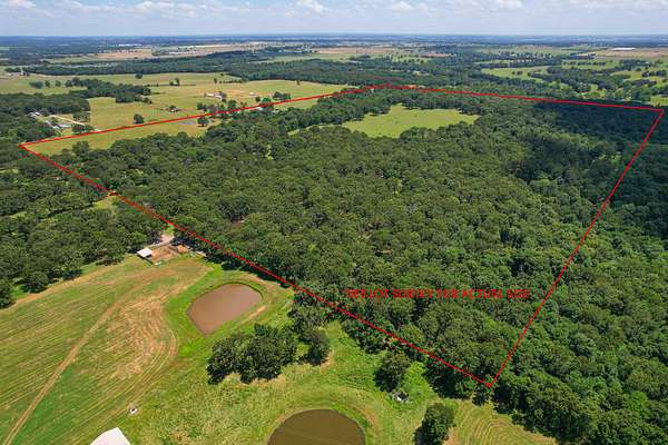 120 Acres of Recreational Land with Home for Sale in Jay, Oklahoma