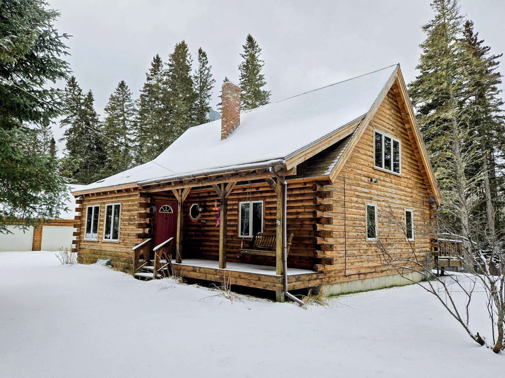 7.3 Acres of Residential Land with Home for Sale in Rangeley, Maine