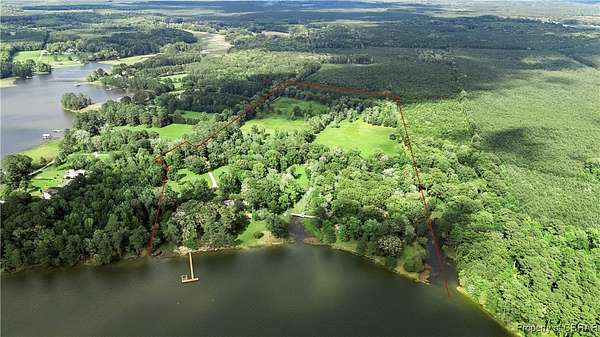 50 Acres of Land with Home for Sale in North, Virginia