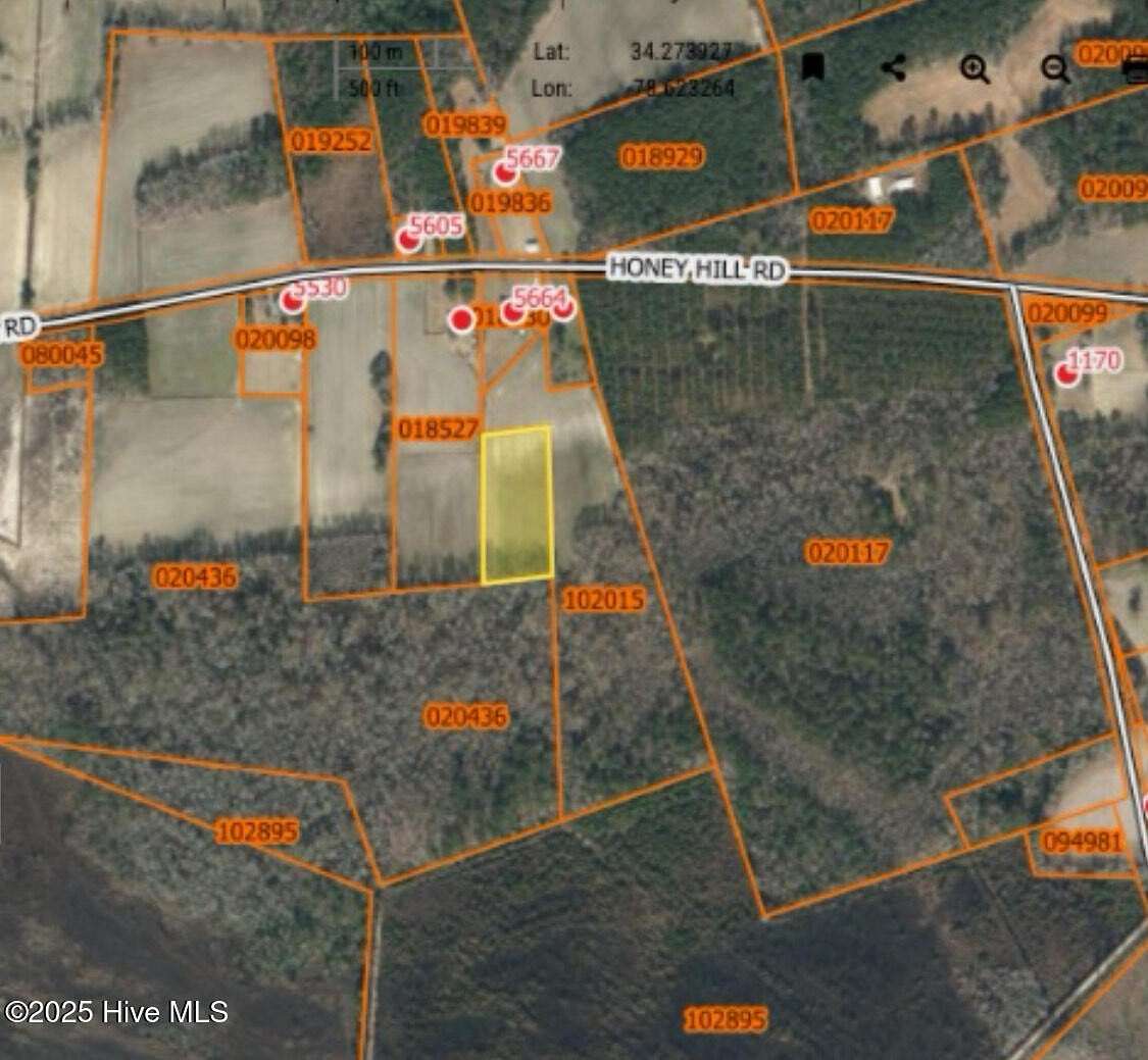 10.4 Acres of Land for Sale in Hallsboro, North Carolina