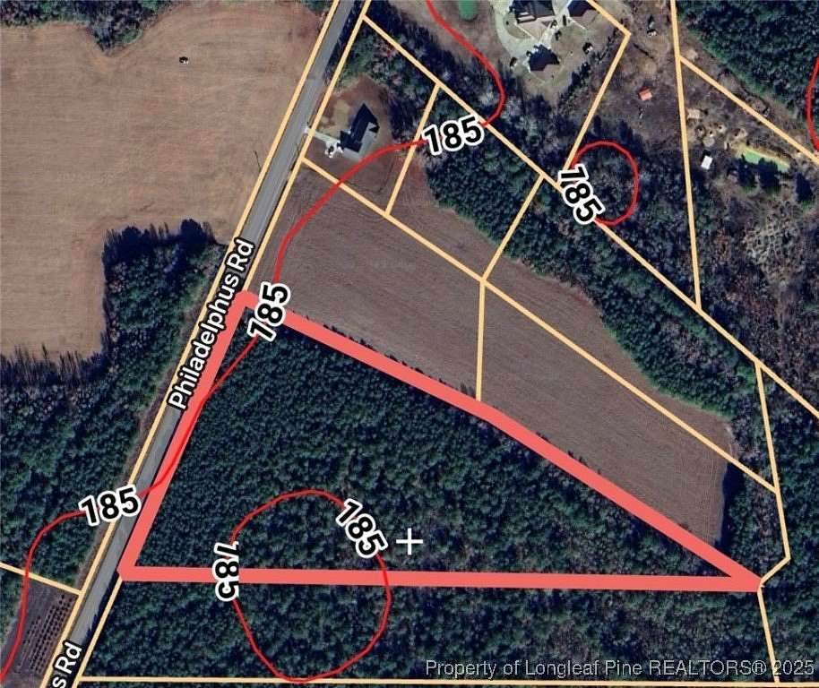 9.18 Acres of Land for Sale in Pembroke, North Carolina