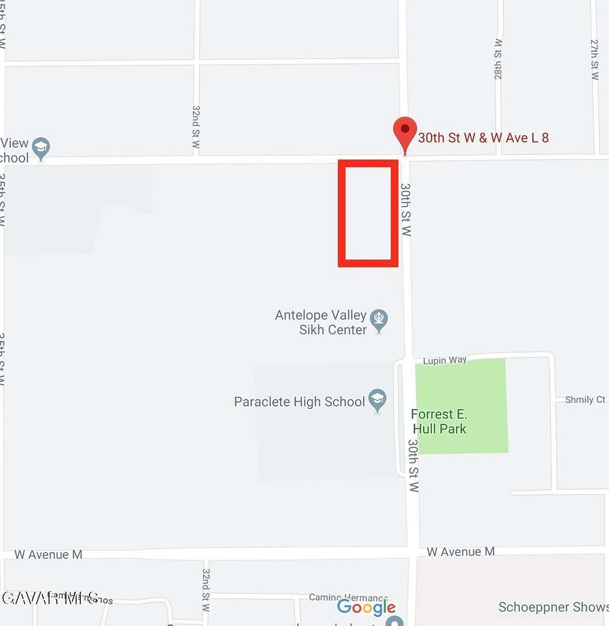 4.18 Acres of Residential Land for Sale in Lancaster, California