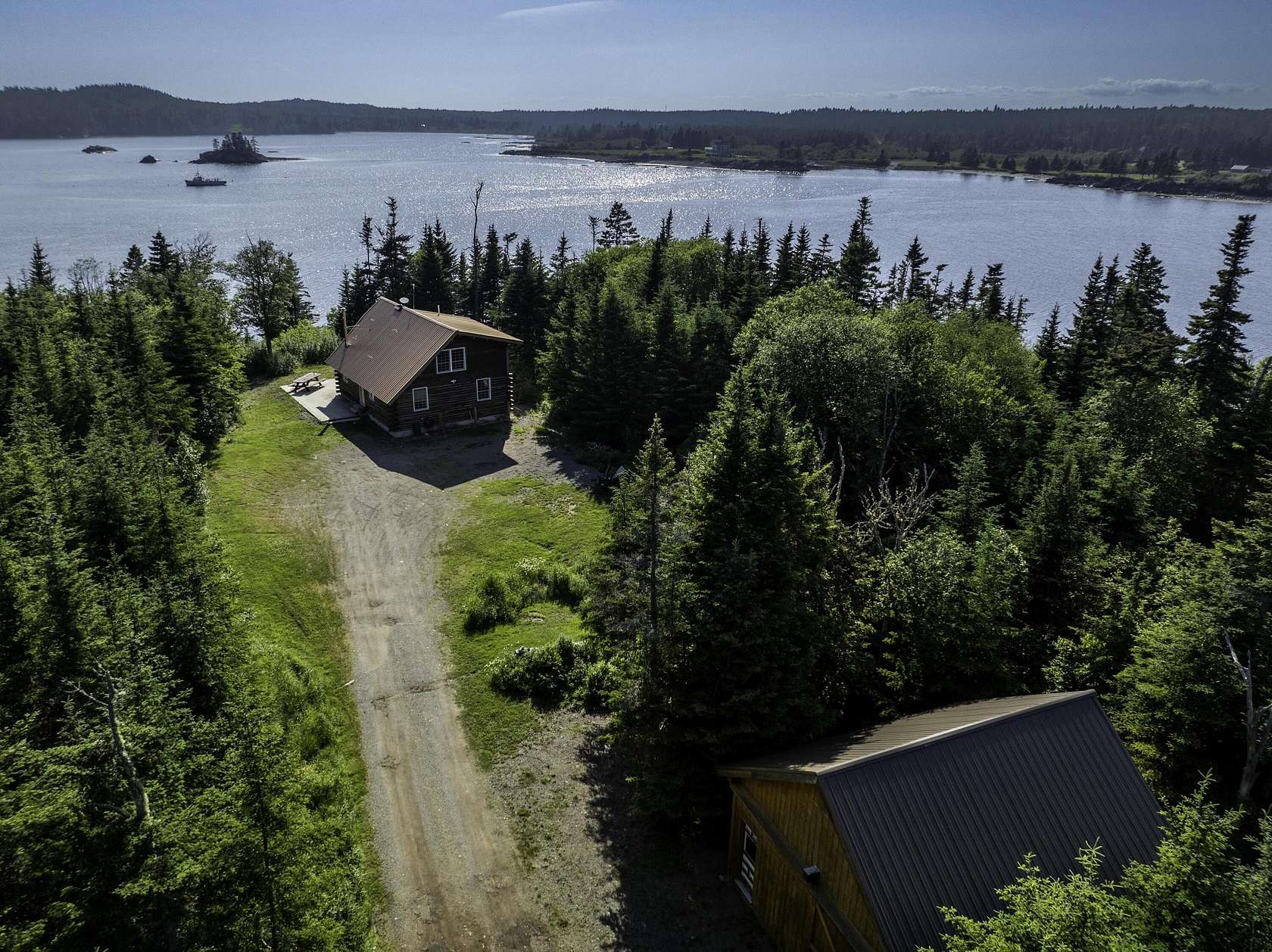 2 Acres of Land with Home for Sale in Lubec, Maine
