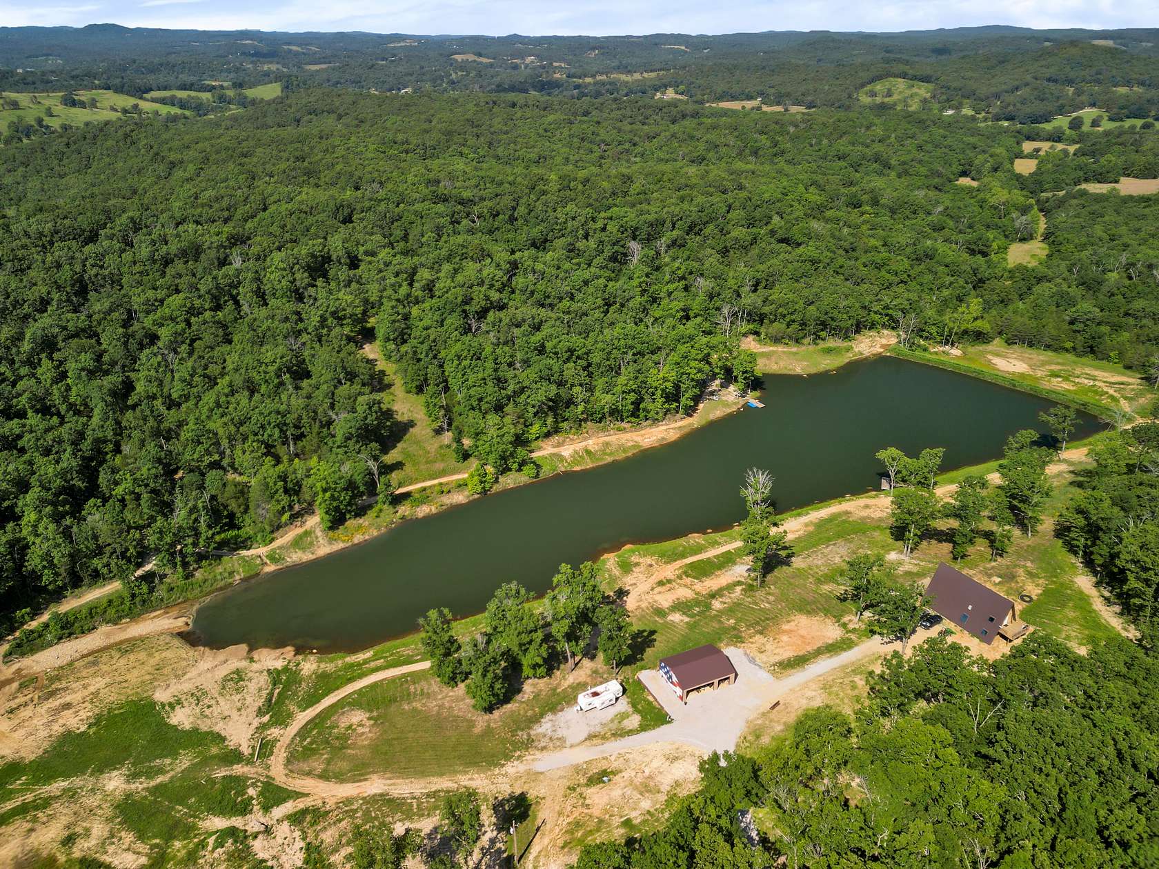 50 Acres of Land with Home for Sale in Gainesville, Missouri