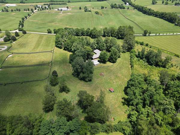 11.7 Acres of Land with Home for Sale in Versailles, Kentucky