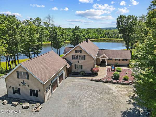 43.6 Acres of Land with Home for Sale in Lake Ariel, Pennsylvania