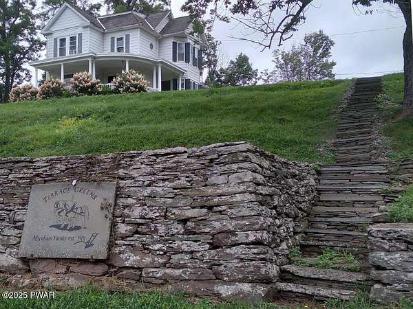 15 Acres of Land with Home for Sale in Tyler Hill, Pennsylvania