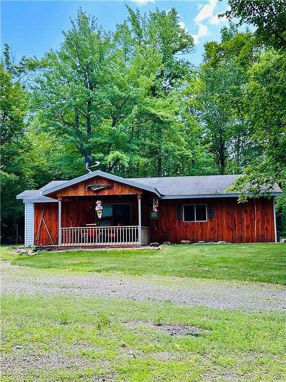 5 Acres of Residential Land with Home for Sale in Edgewater, Wisconsin