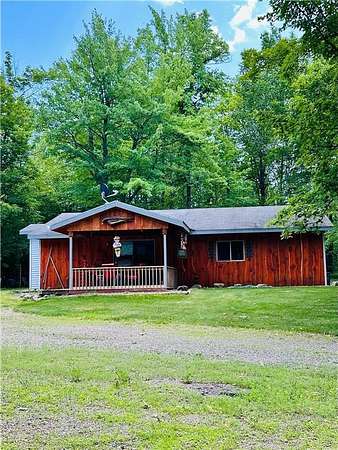 5 Acres of Residential Land with Home for Sale in Edgewater, Wisconsin