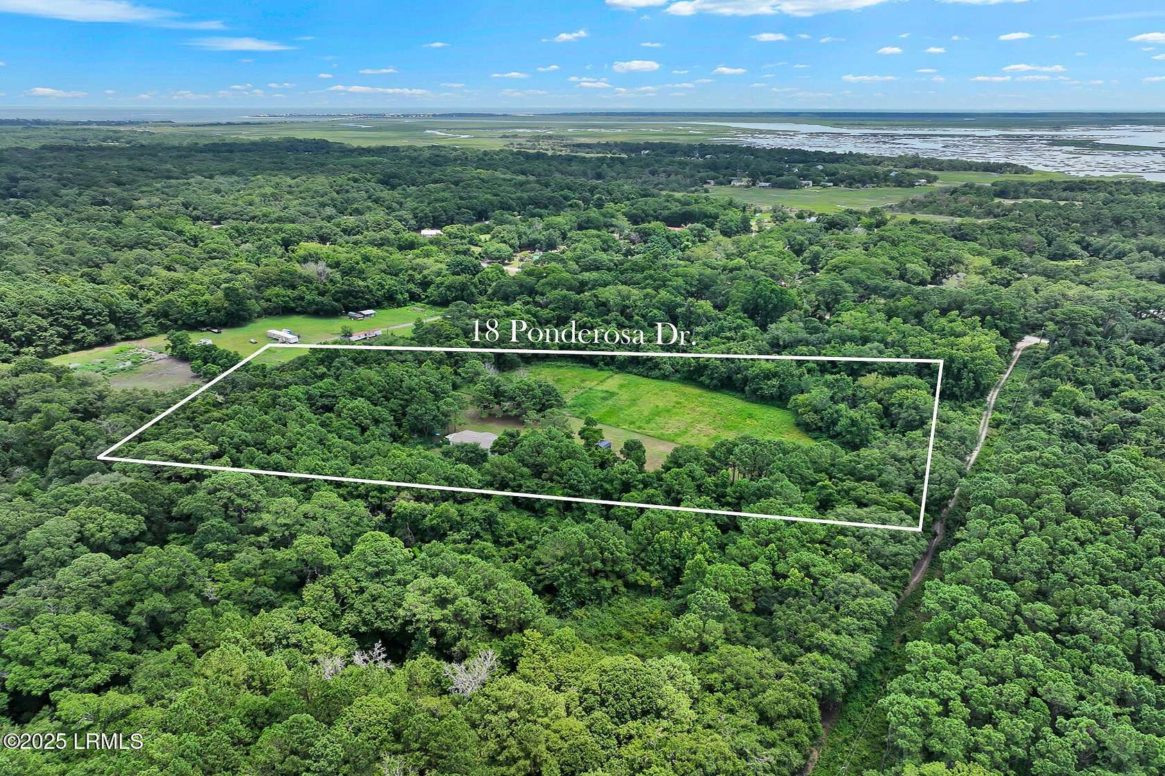 7.83 Acres of Land with Home for Sale in Saint Helena Island, South Carolina