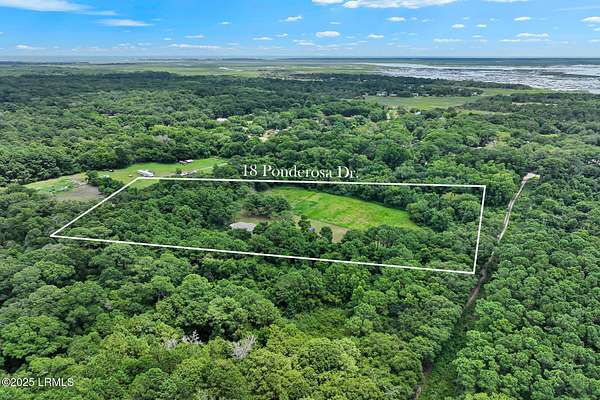 7.83 Acres of Land with Home for Sale in Saint Helena Island, South Carolina