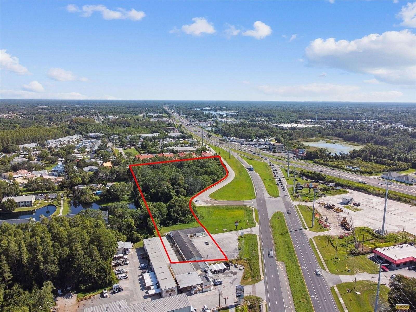 5 Acres of Improved Commercial Land for Sale in Lutz, Florida