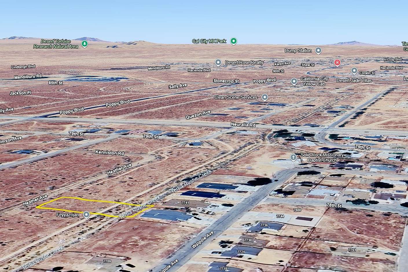 0.37 Acres of Residential Land for Sale in California City, California