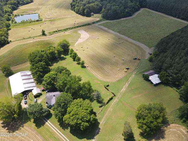 247 Acres of Land with Home for Sale in Decaturville, Tennessee