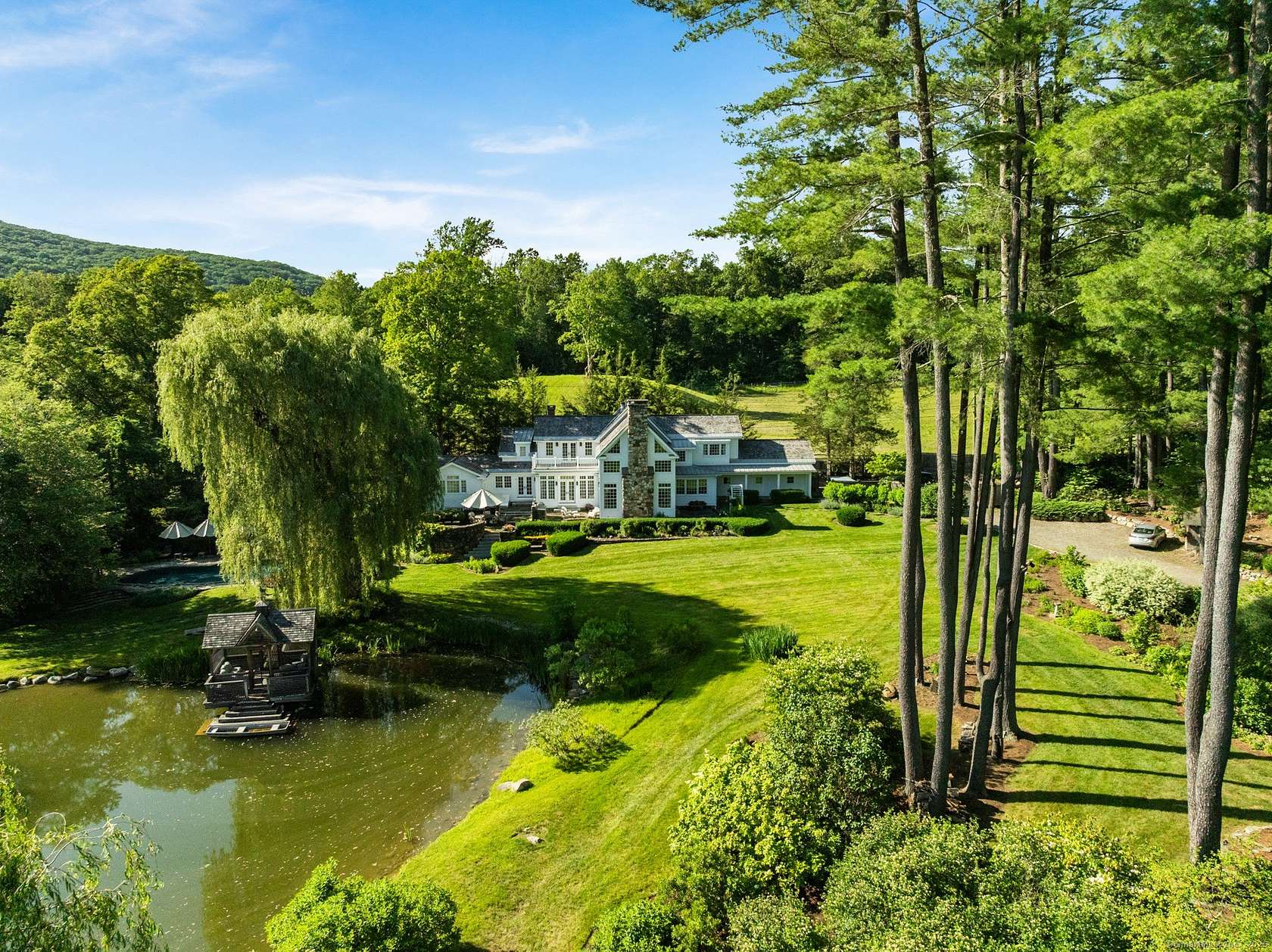 77.3 Acres of Land with Home for Sale in New Milford, Connecticut