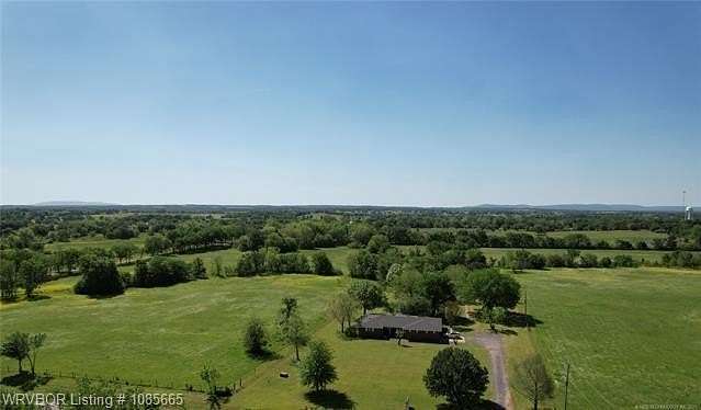46.4 Acres of Land with Home for Sale in Keota, Oklahoma