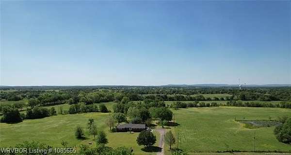 46.4 Acres of Land with Home for Sale in Keota, Oklahoma