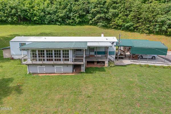 31.3 Acres of Land with Home for Sale in Parrottsville, Tennessee