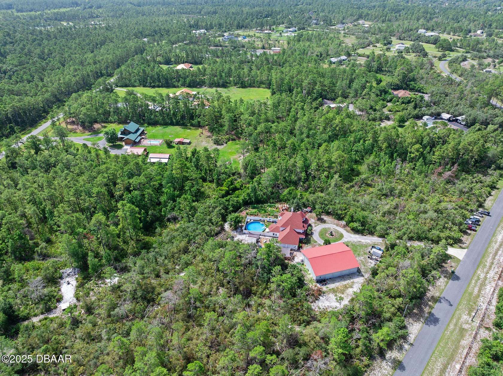 5 Acres of Residential Land with Home for Sale in DeLand, Florida