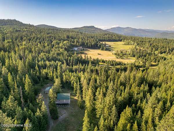 20.3 Acres of Recreational Land with Home for Sale in Priest River, Idaho