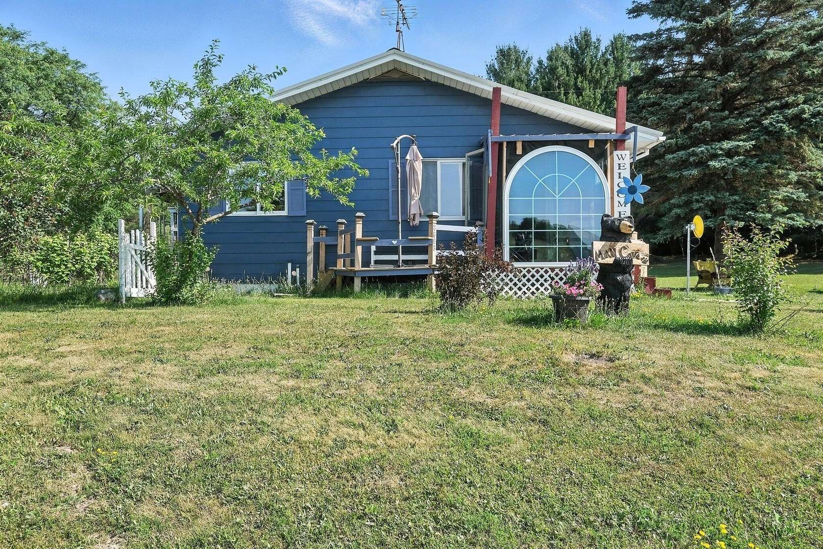 5 Acres of Residential Land with Home for Sale in Evart, Michigan