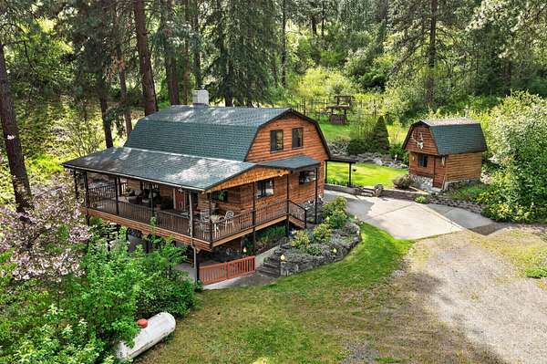 4.23 Acres of Land with Home for Sale in Kettle Falls, Washington