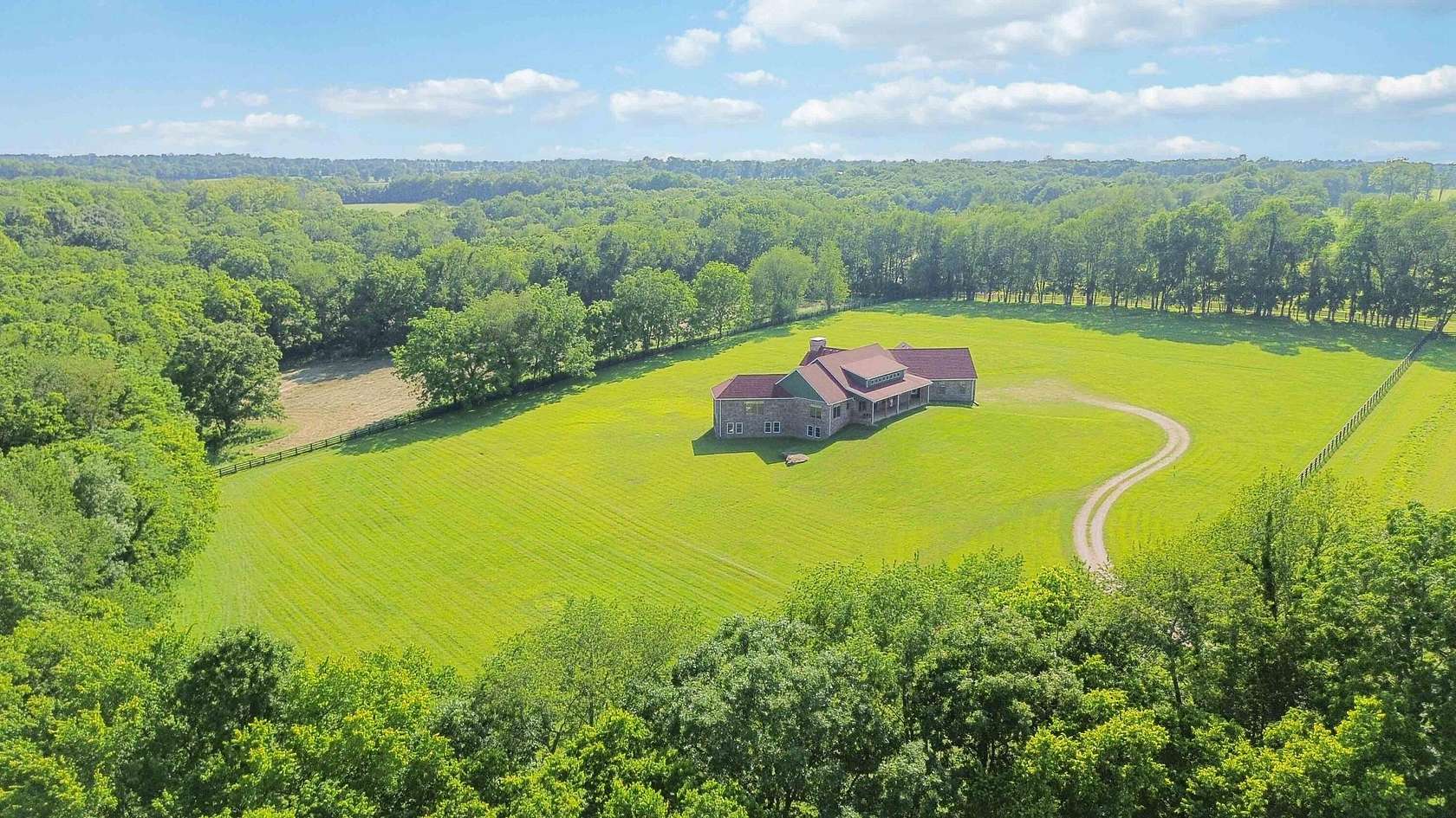 11.1 Acres of Land with Home for Sale in Midway, Kentucky