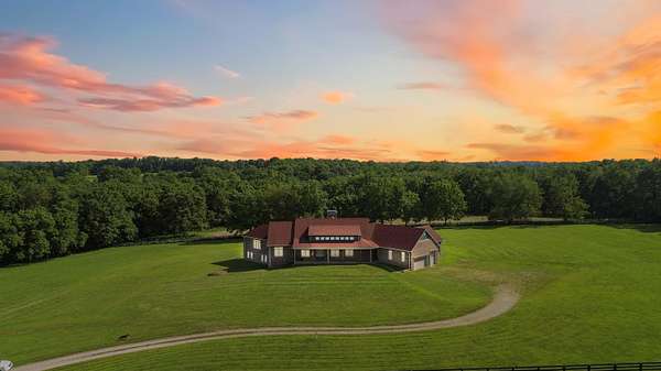 11.1 Acres of Land with Home for Sale in Midway, Kentucky
