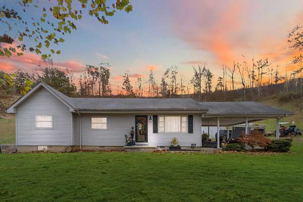 2 Acres of Residential Land with Home for Sale in East Bernstadt, Kentucky