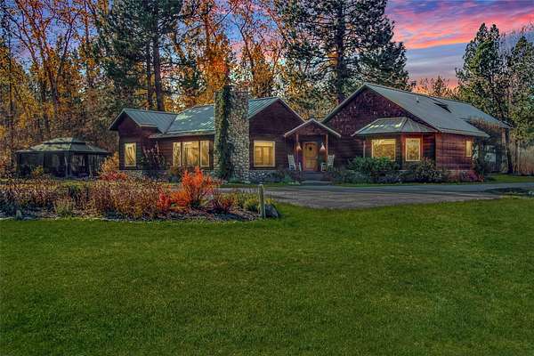 70 Acres of Land with Home for Sale in Victor, Montana