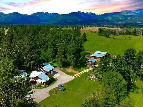 70 Acres of Land with Home for Sale in Victor, Montana