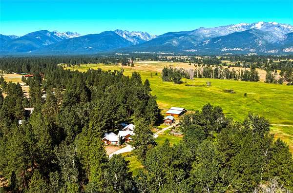 70 Acres of Land with Home for Sale in Victor, Montana