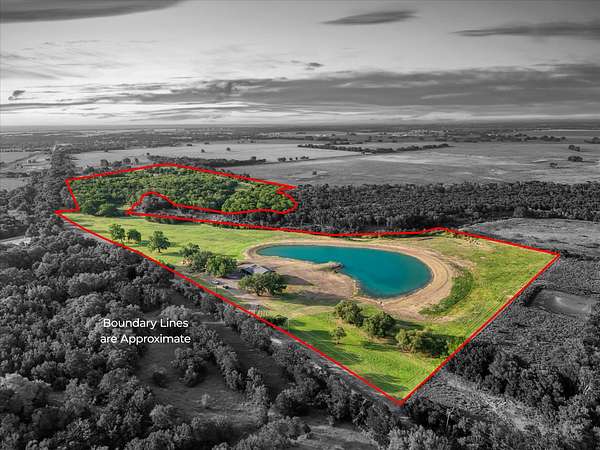 49 Acres of Land with Home for Sale in Chilton, Texas