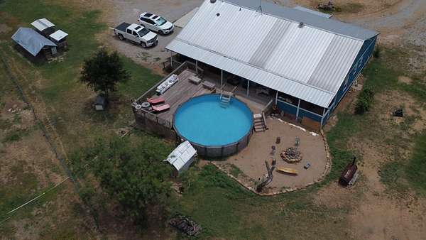 12 Acres of Recreational Land with Home for Sale in Brownwood, Texas